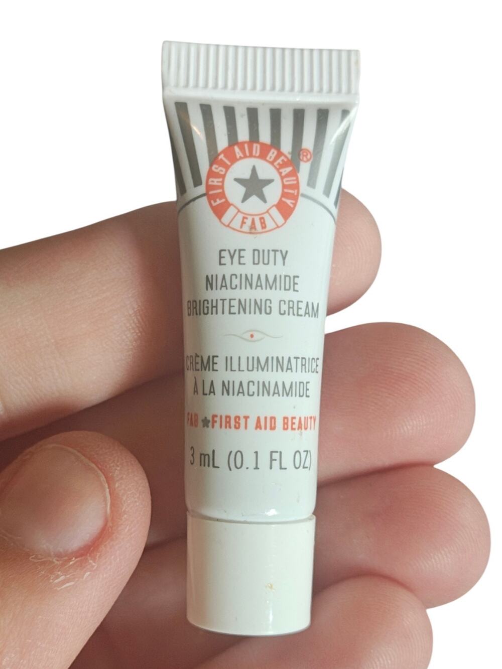 First Aid Beauty Eye Duty Niacinamide Brightening Cream 3ml Travel Size NEW BagJ